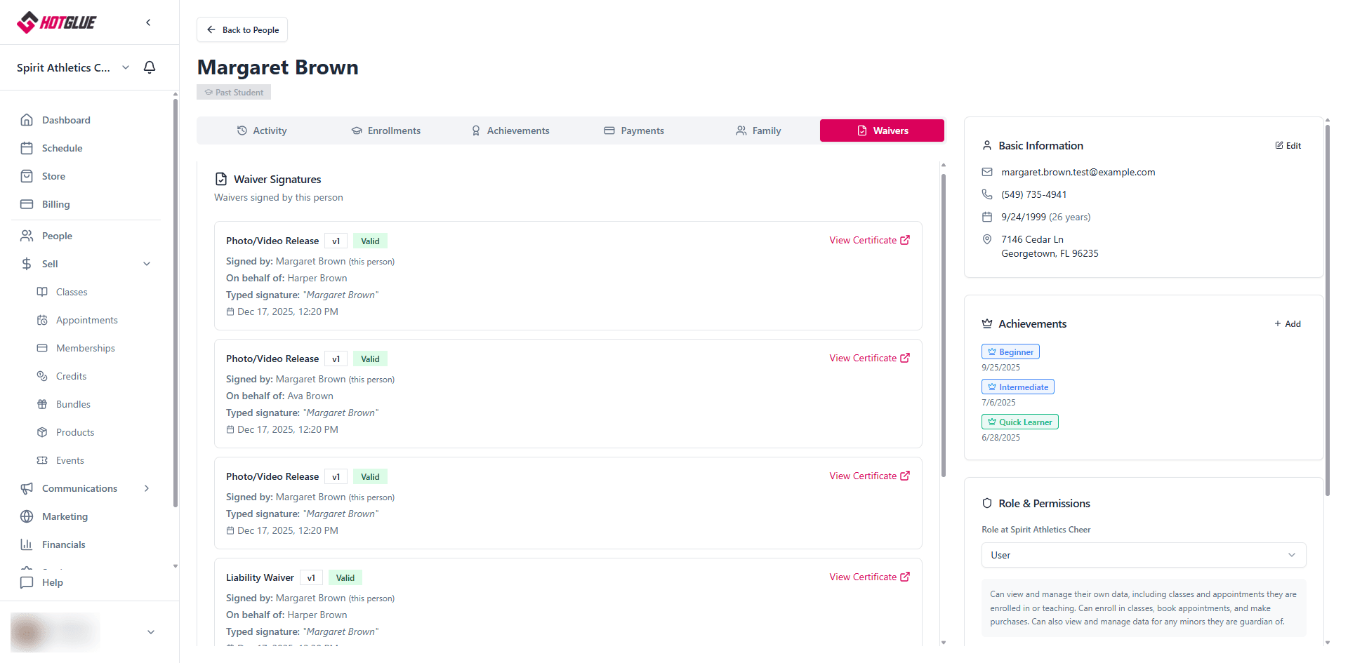 Yes - EVERYONE Signed Their Waiver